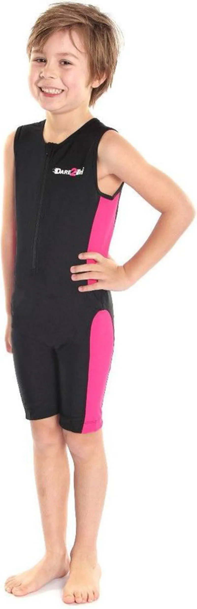 Dare 2 Tri Kids Tri Suit Black/Red